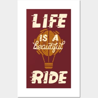 Life is a Beautiful Ride Posters and Art